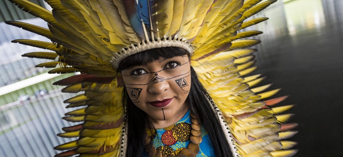 Célia Xakriabá (Foto: Mídia Ninja)