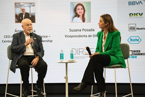 Ángel Alloza, CEO de Corporate Excellence, y Susana Posada, vicepresidenta de DIRSE