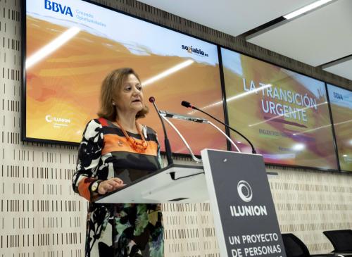 Cristina Gallach, alta comisionada para la Agenda 2030.