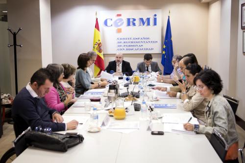 Reunión directiva del Cermi.