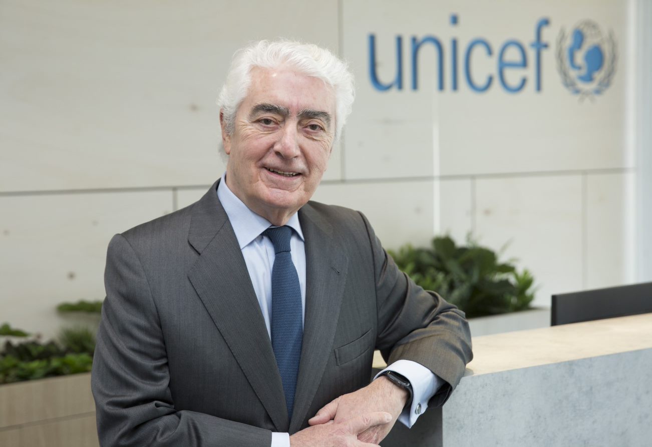 Gustavo Suárez Pertierra, presidente de UNICEF España