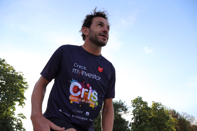 El triatleta cuatro veces campeón del mundo Álex Santamaría.
