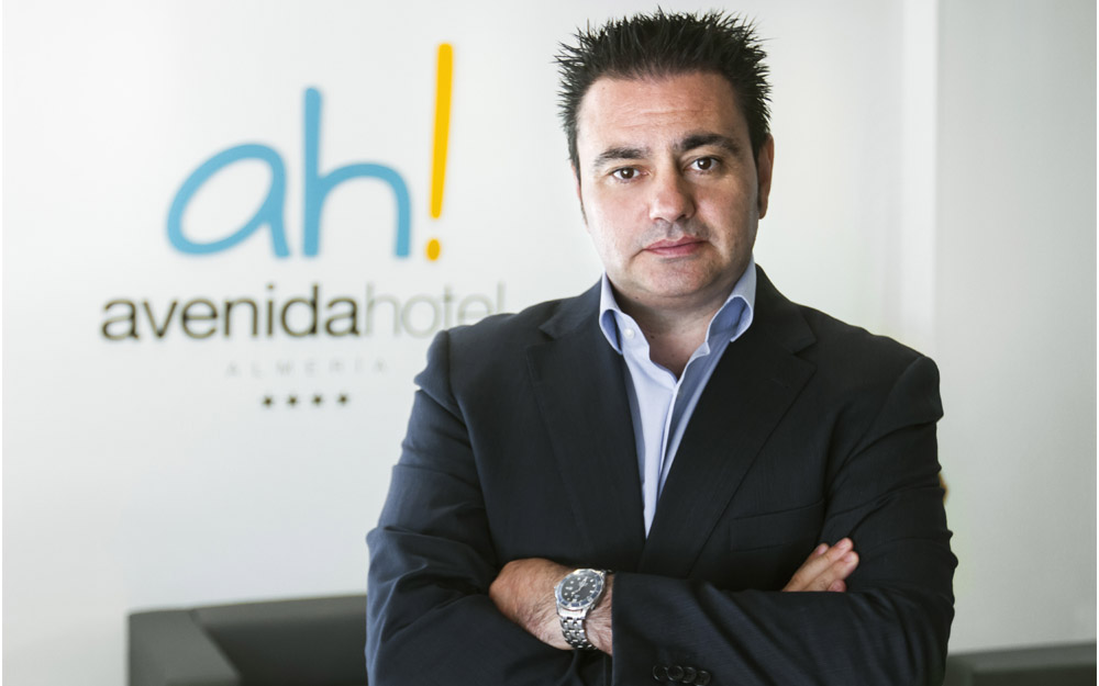 Antonio Aguilar, director gerente de Avenida Hotel Almería.