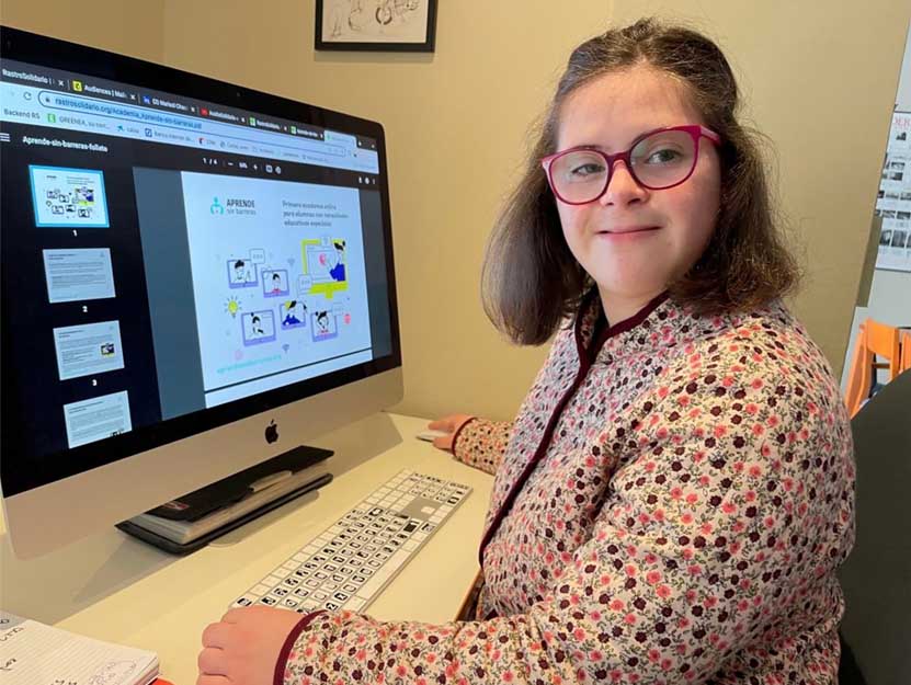 El proyecto utiliza la tecnología para acercar el apoyo educativo a los jóvenes con necesidades formativas especiales.