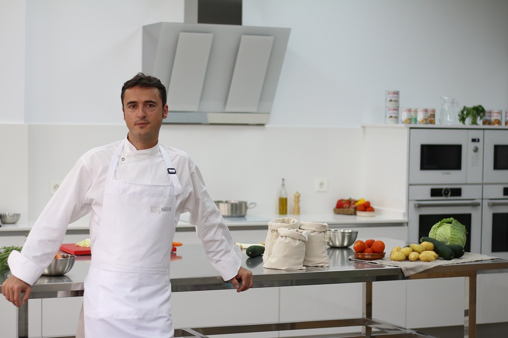 Armando González, chef de la Cocina Experimental de Nestlé.