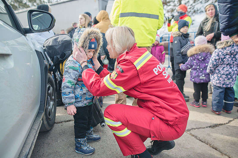 El Comité de Emergencia gestiona la acogida de miles de niños y niñas ucranianos.