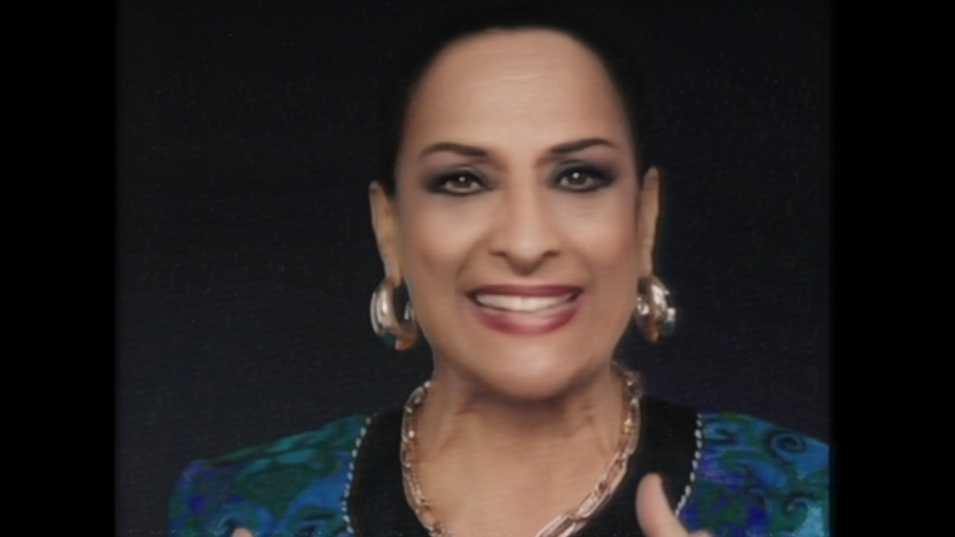 Recreación virtual de Lola Flores en la campaña.