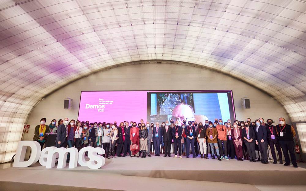 Foto de familia de la edición 2021 de Demos.