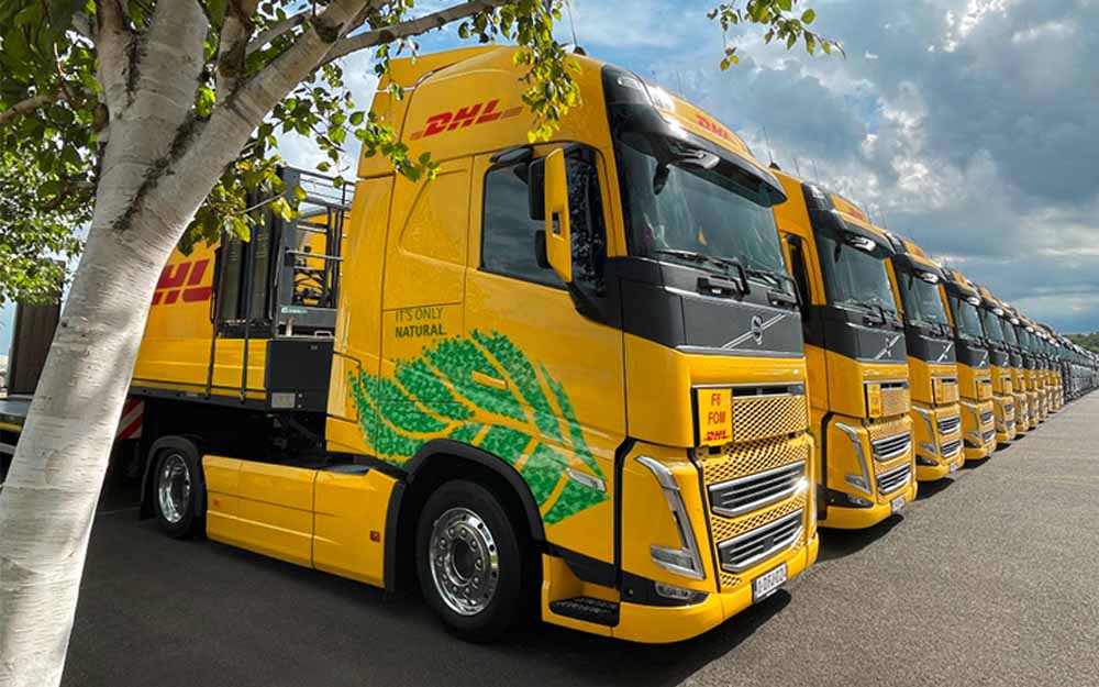 Los 18 nuevos camiones funcionaron con combustible HVO100.