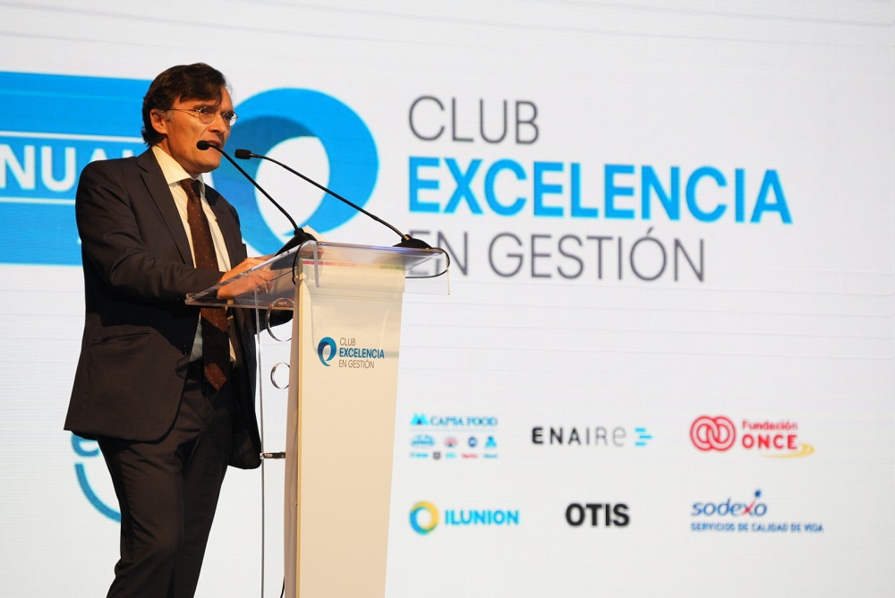 Intervención de Alberto Durán, presidente del Club Excelencia en Gestión, en el Foro Anual.