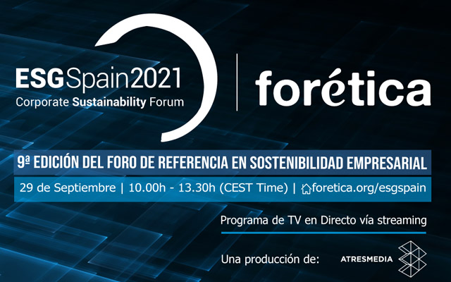 El ESG Spain de Forética celebra este 29 de septiembre su novena edición