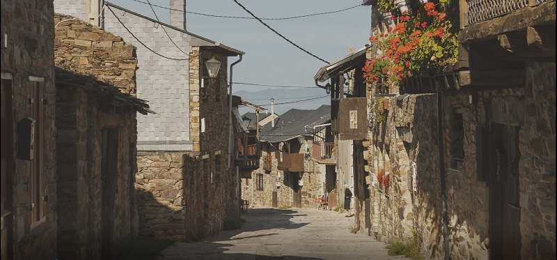 Calles desiertas antes del confinamiento.