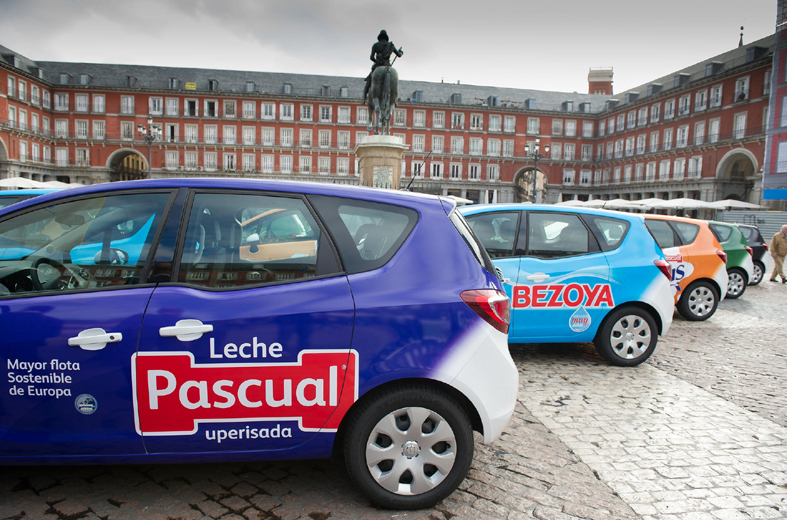 Calidad Pascual asegura contar con la mayor flota de vehículos sostenibles de Europa.