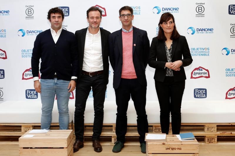 Borja Lafuente, François-Xavier Lacroix, Pablo Sánchez e Irene de la Torre, durante la presentación | Fotos: Tinkle