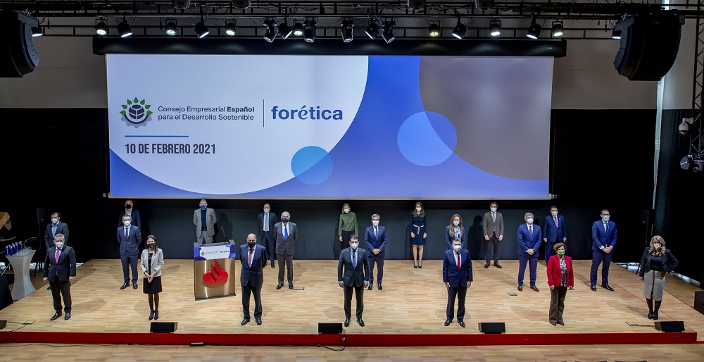 Miembros del Consejo Empresarial Español para el Desarrollo Sostenible.