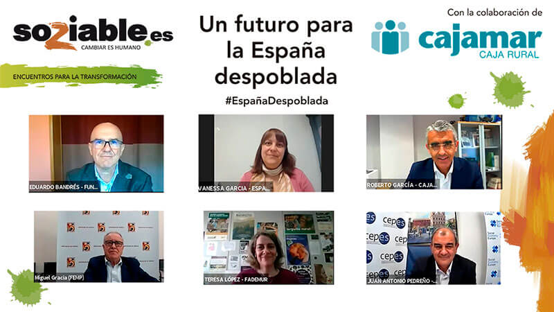 Ponentes del encuentro 'Un futuro para la España despoblada'