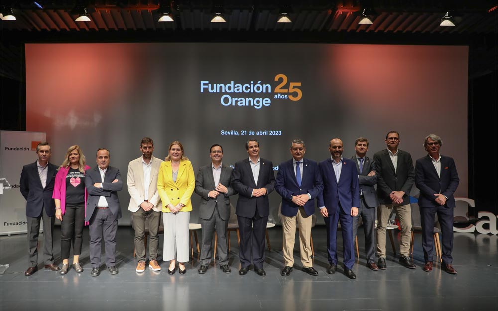 La Fundación Orange reconoció la labor de varias entidades sociales andaluzas.