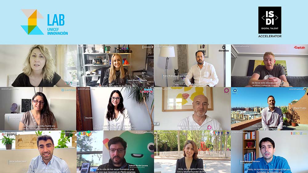 Los finalistas de esta edición de los premios Unicef lab