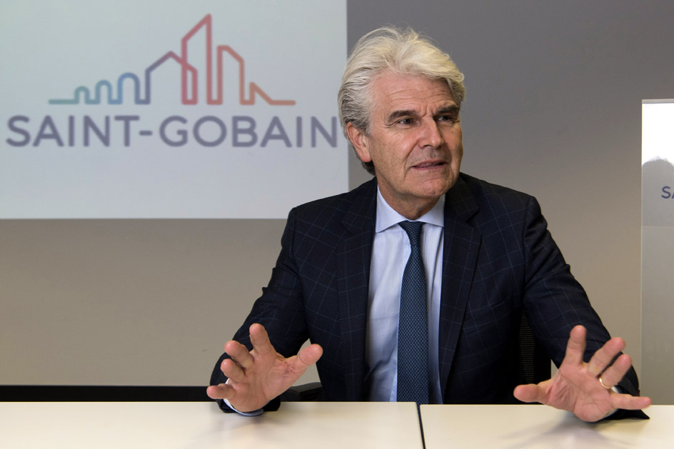 Gianni Scotti, en la sede de Saint-Gobain.