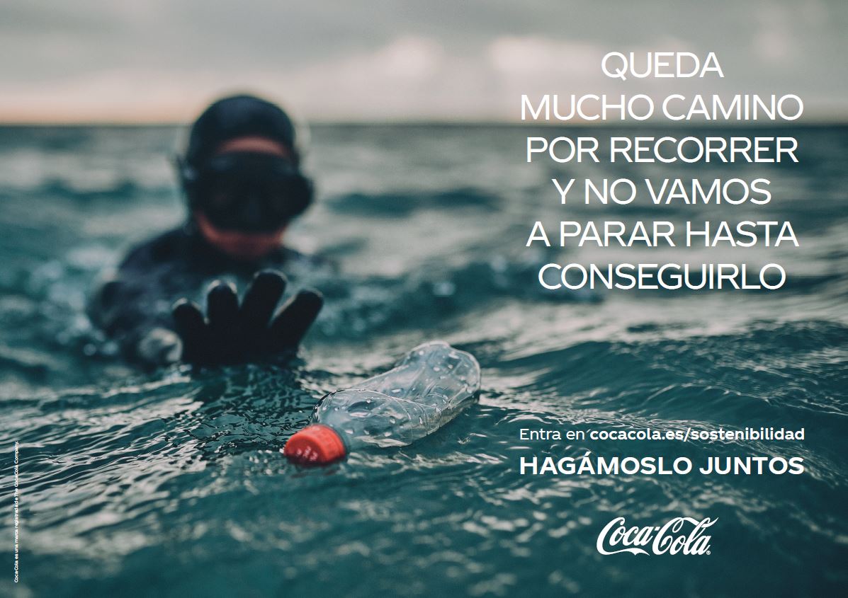 Imagen de la campaña de Coca-Cola ' Hagámoslo juntos'