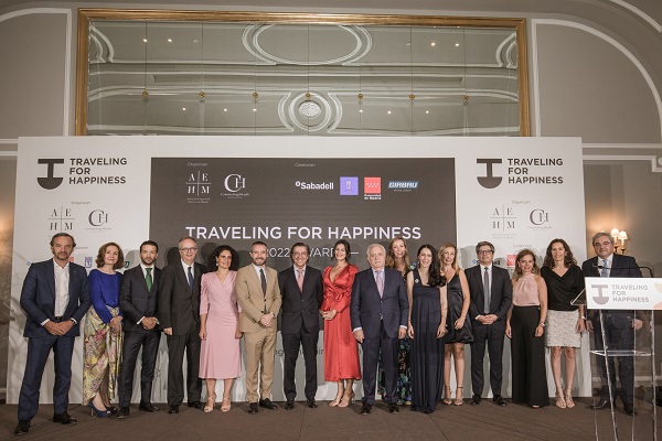 Acto de entrega de los II Premios 'Traveling for Happiness Awards'