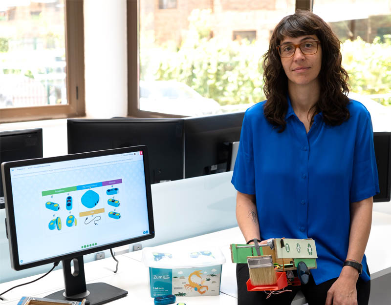Lucía Alba, responsable de bMaker School en BQ Educación.