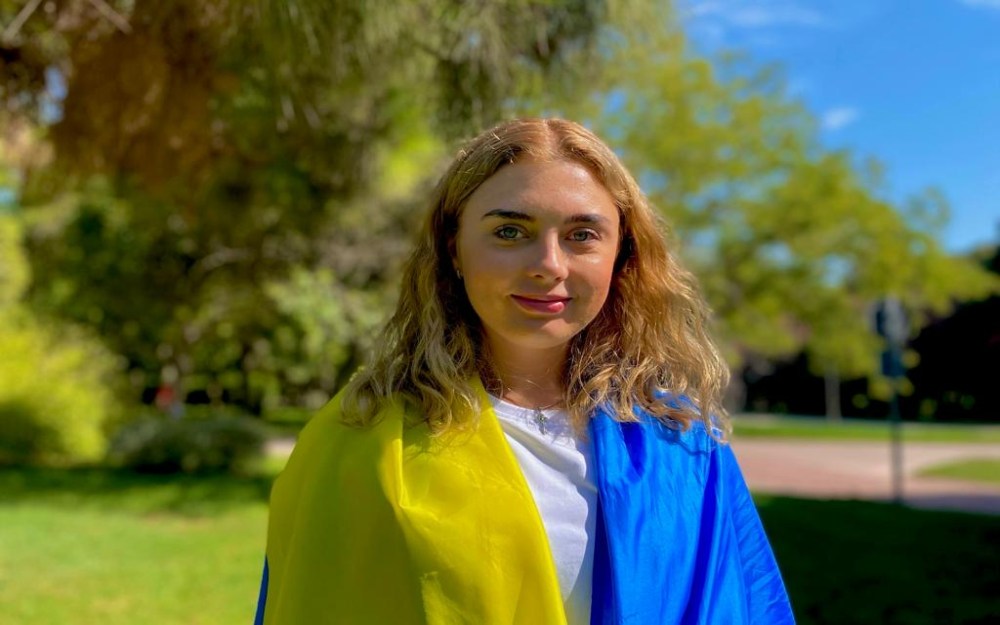 Mariia Shyrobokova, refugiada ucraniana, llegó a España el 12 de abril de 2022.