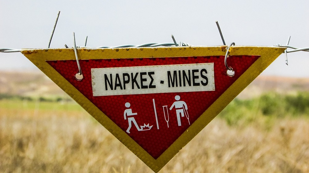 Existen más de 600 tipos diferentes de minas explosivas.
