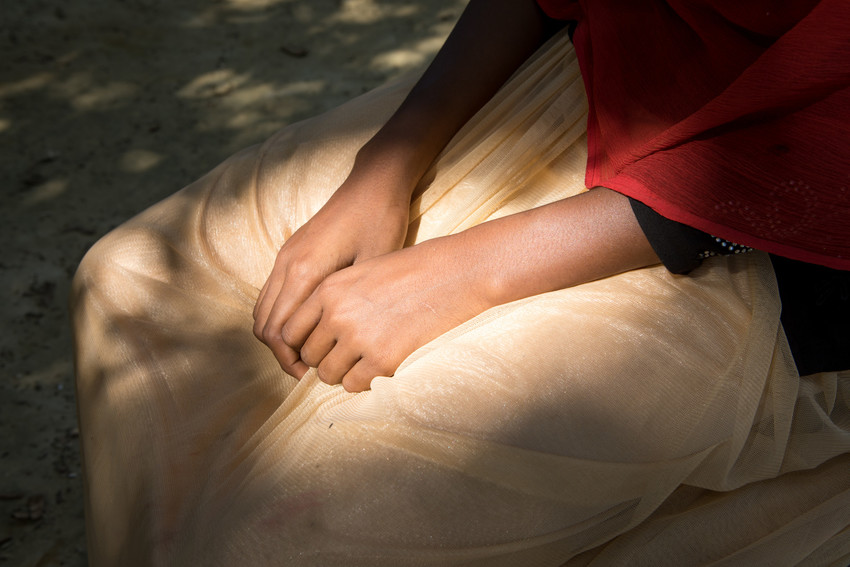 Las niñas rohingya afectadas por la crisis humanitaria han sufrido violaciones.