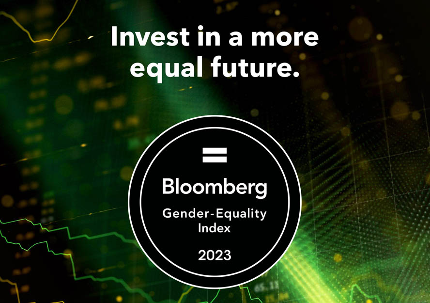 Un total de 484 empresas de todo el mundo han logrado su inclusión en el GEI de Bloomberg en 2023.