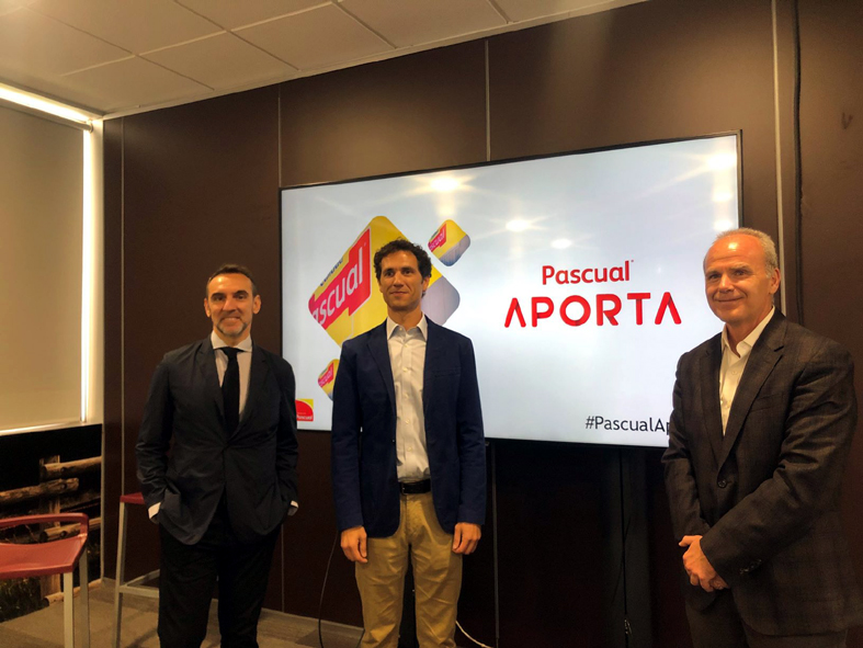 De izquierda a derecha, José Luis Saiz, Borja Pascual y Joseba Arano.