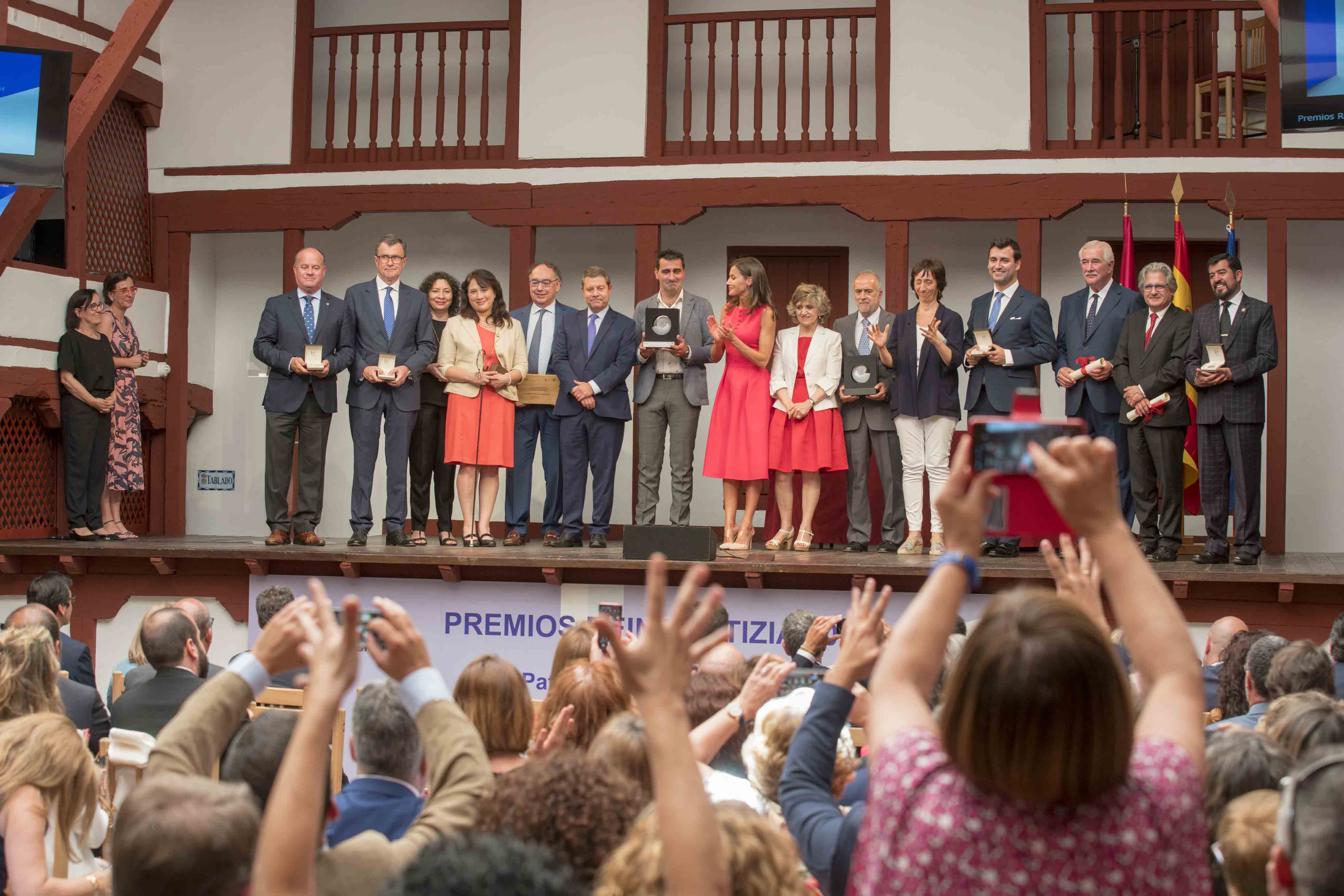 Imagen de los premiados.