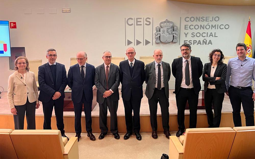 El Institut Cerdà presento su 'Observatorio de riesgos' en el Consejo Económico y Social.