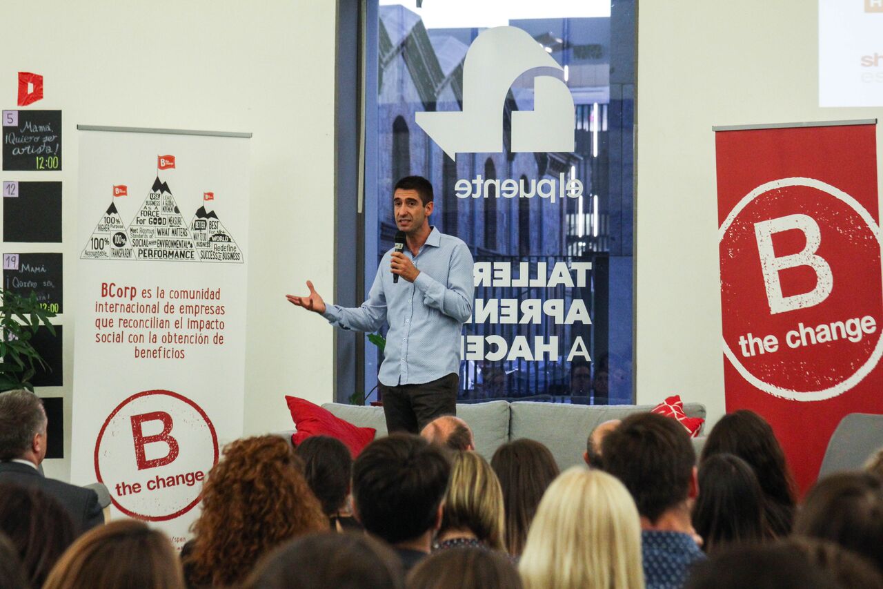 Pablo Sánchez, director general de B Corp Spain.