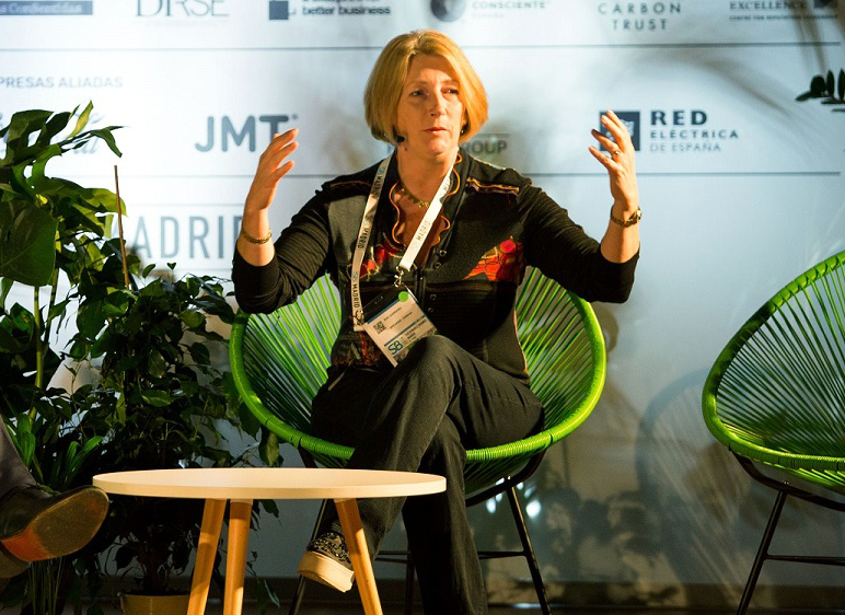 Sue Garrard, exvicepresidenta ejecutiva de Negocio Sostenible y Comunicación de Unilever.