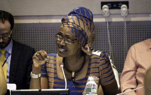 Winnie Byanyima, directora ejecutiva de Oxfam Internacional.