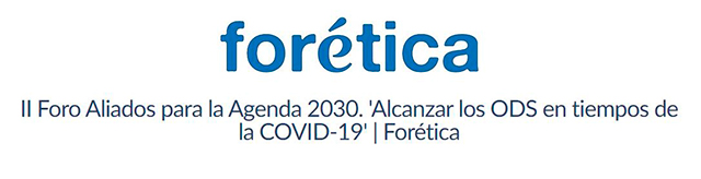 forética II foto aliados agenda 2030 