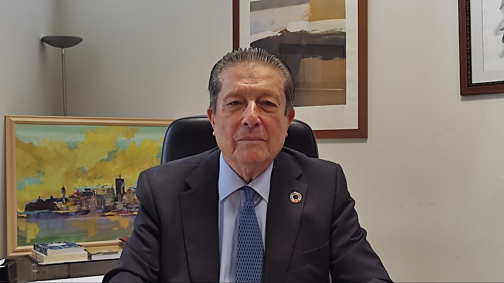 Federico Mayor Zaragoza, presidente de la Fundación Cultura de Paz