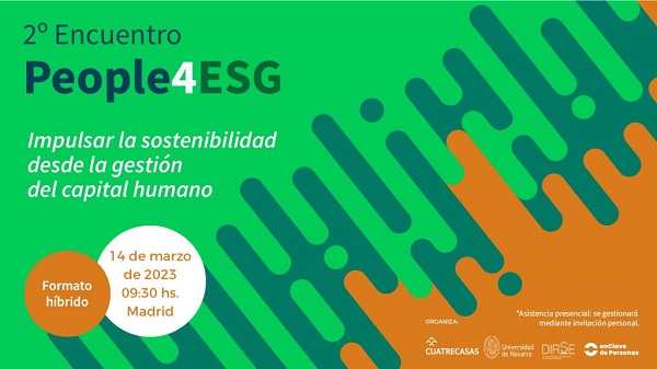 #People4ESG "Impulsar la sostenibilidad desde la gestión del capital humano”
