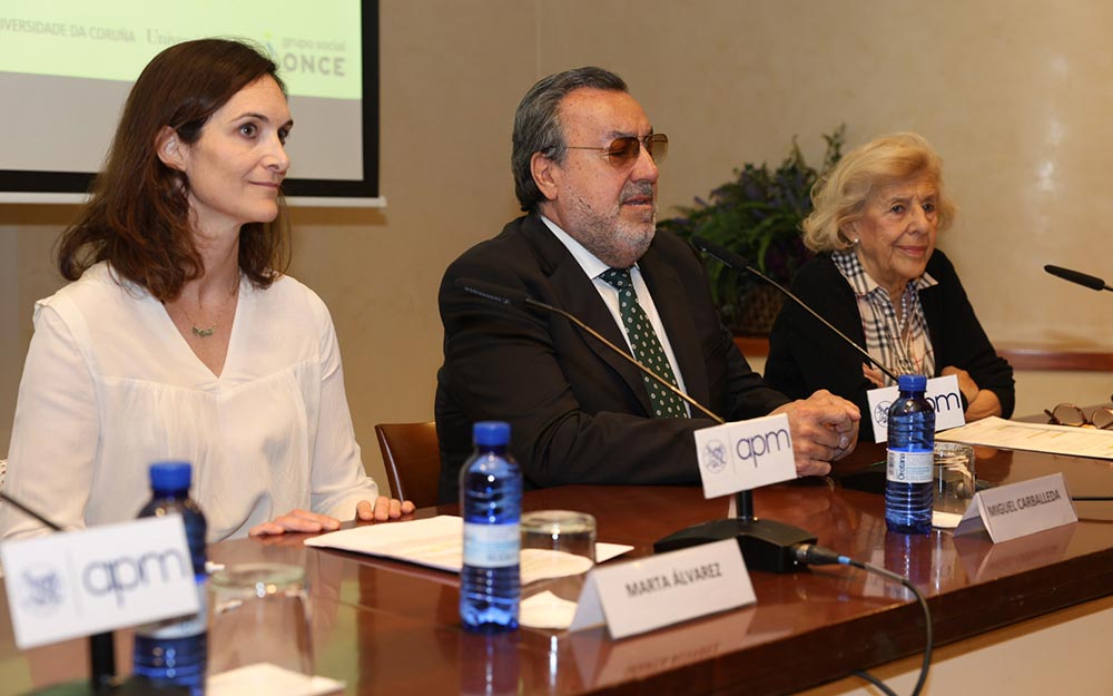 La sede de la APM acogió la presentación del estudio.