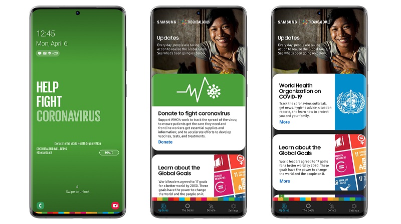 La aplicación para móviles Galaxy 'Objetivos Mundiales de Samsung' cumple un año.