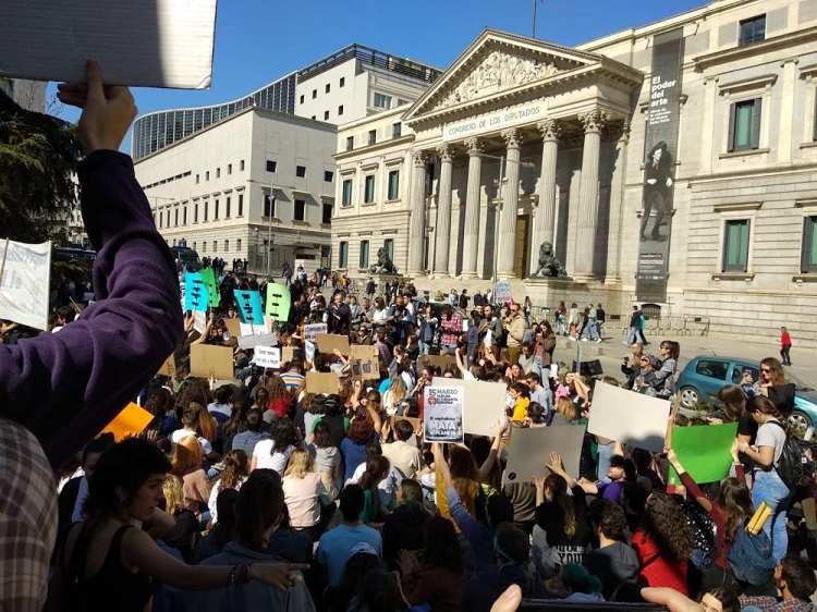 En Madrid la marcha comenzará en la Puerta del Sol y concluirá frente al Congeso de los Diputados.