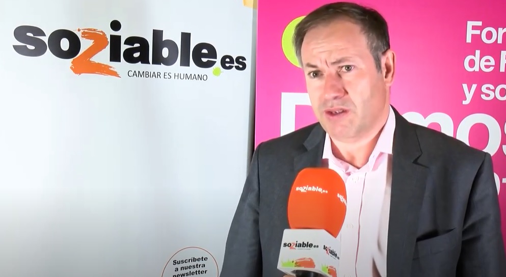 Silverio Agea, director general de AEF, en una foto de archivo durante una entrevista con Soziable