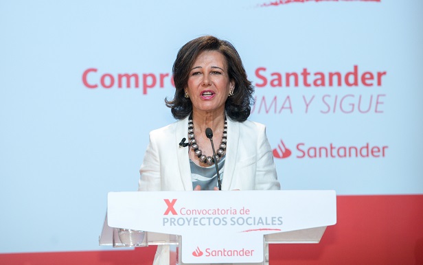 Ana Botín, presidenta de Banco Santander