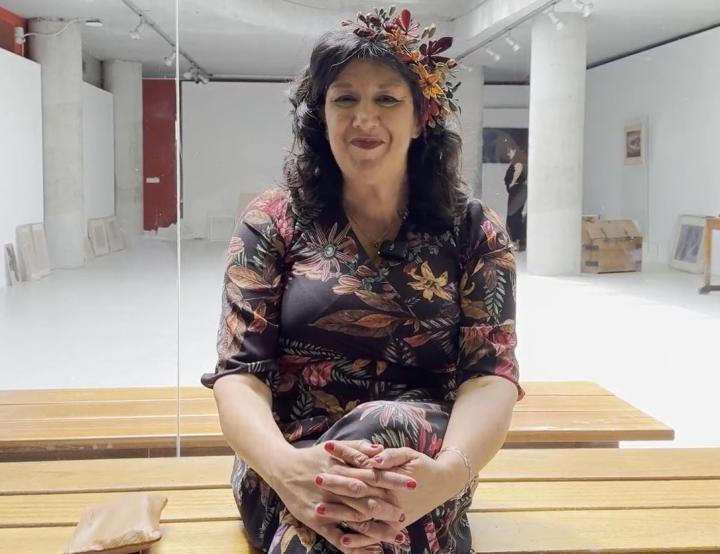 Gema Gómez durante la 11ª Jornada de Moda Sostenible de Slow Fashion.