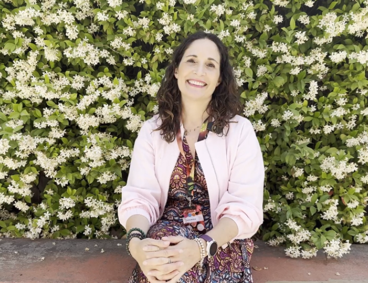 Nuria Muñoz Arce, fundadora de Habitarmonia, durante la 11ª jornada de Moda Sostenible.