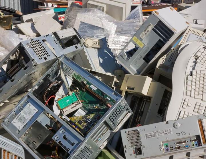 La basura electrónica en todo el mundo está aumentando en 2,6 millones de toneladas anuales.