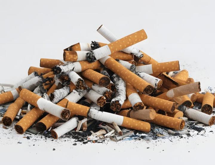 Las colillas representan entre el 25% y el 50% de la basura recolectada en calles y carreteras.