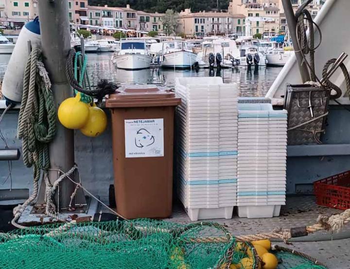 El programa permitirá obtener datos sobre la capacidad de recogida de plásticos por parte de la flota pesquera balear.