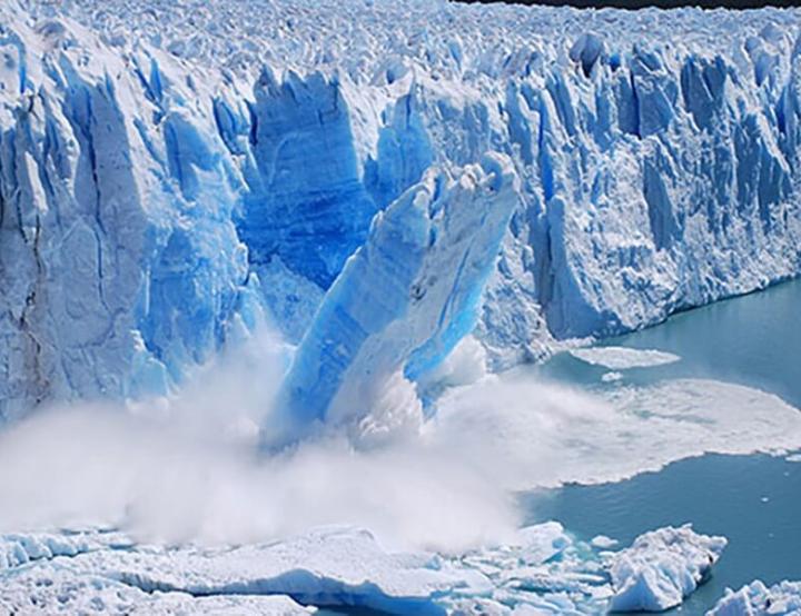 El glaciar Thwaites comenzó a desprenderse en la década de 1940.